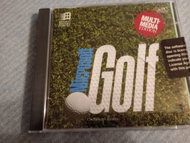 Vintage Microsoft Golf CD 1993 Multi-Media Edition - $6.93