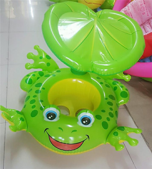 frog inflatable pool