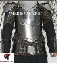 Medieval Epic LARP Fantasy Medieval Costume Steel Armour Cuirass (Front and Back