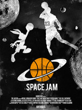 Space Jam Michael Jordan 1996 Movie Poster Art Film Print 24x36 27x40&quot; 3... - $10.90+