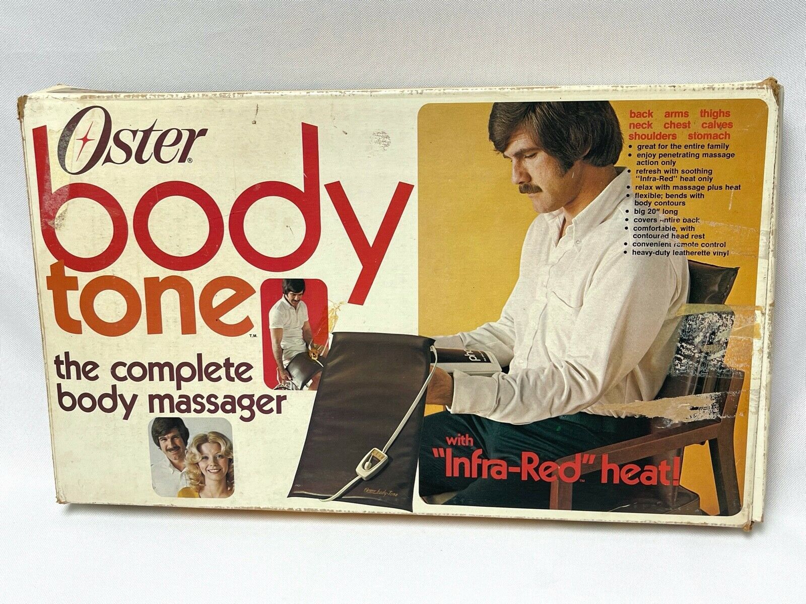 Primary image for OSTER BODY TONE INFRA-RED Complete Body MASSAGER MODEL # 769-03