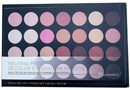 Neu BH Cosmetics 26 Blushed Neutral Color Eye Shadow & Rouge Makeup Palette Nib