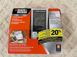 Black &amp; Decker Energy Saver Saving Power Electricity Monitor LCD Meter E... - $19.80