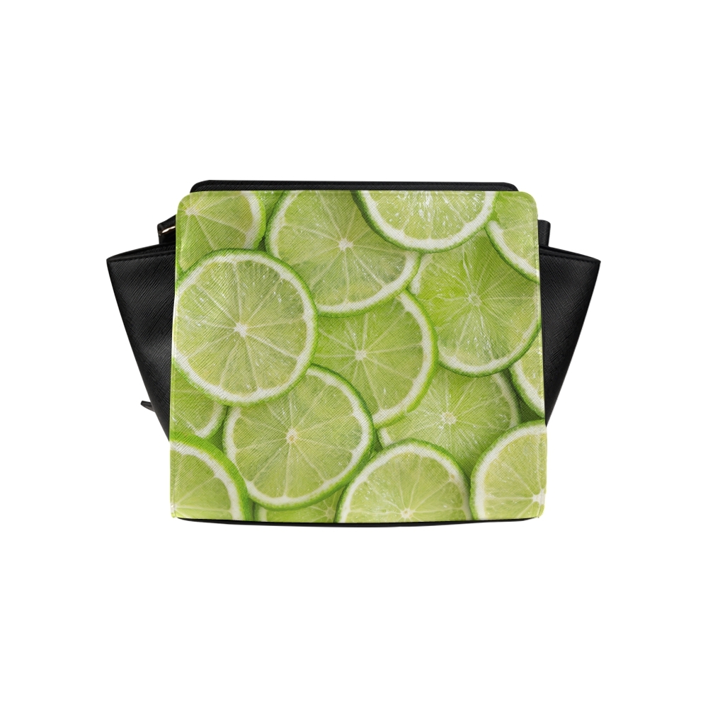 Green Lime Lemon Fruit Satchel Bag Crossbody Bags Travel Tote Bags ...