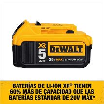 DeWALT  20V  MAX  Battery   -   Capacity: 5.0 Ah   -  Type: DCB205 image 4