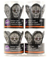 Wilton Cupcake Calavera Sugar Skull Halloween Decoration Party Accessori... - £15.19 GBP