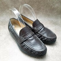 SAS Womens  198695 Sz 6.5 W Brown  Leather Slip On Loafers - $29.99
