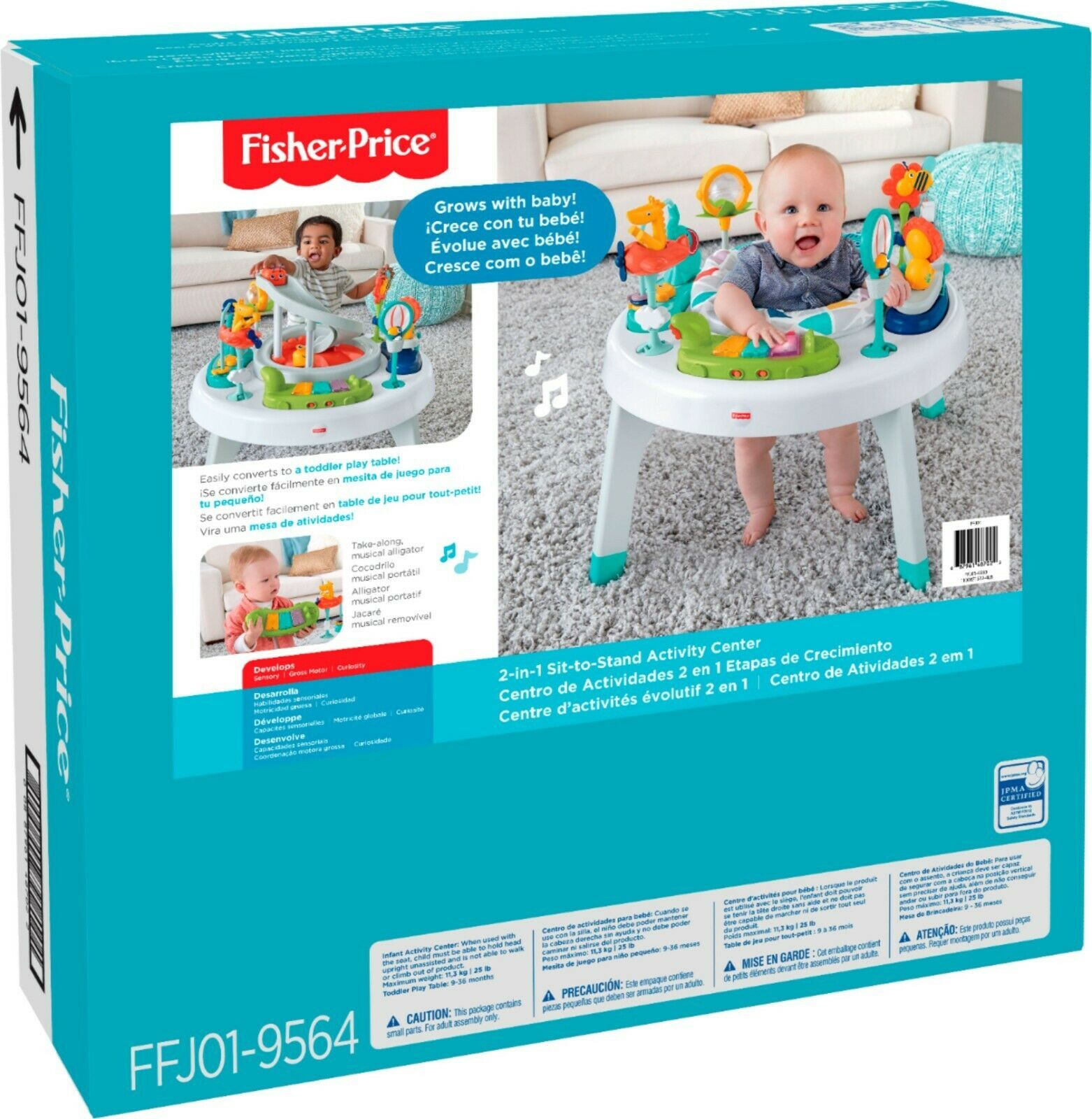 fisher price exersaucer age