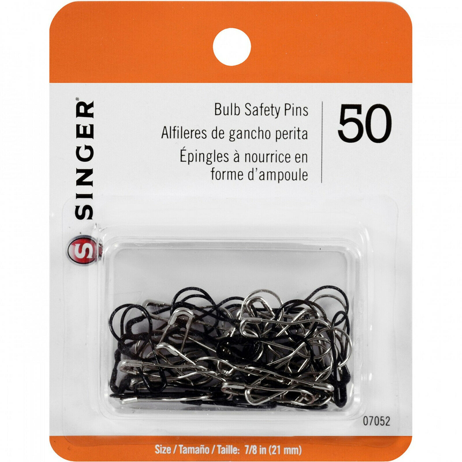 Singer Bulb Safety Pins 07052 - $3.56