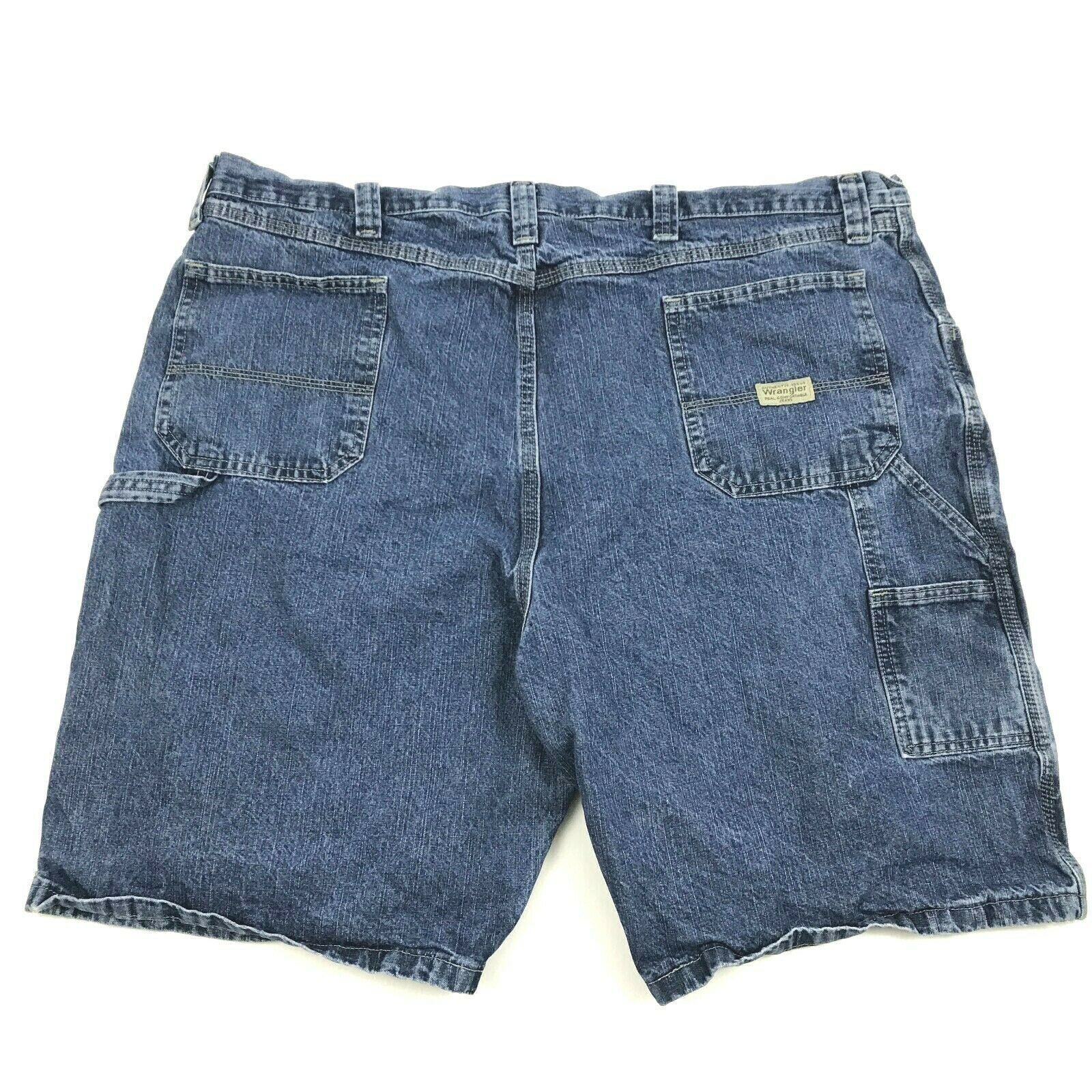 Wrangler Men's Carpenter Shorts Size 46 Waist Loose Baggy Fit Jean ...
