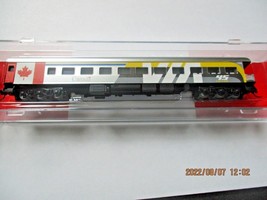 Micro-Trains # 14400770 VIA Anniversary 83' Heavyweight Business Car (N) image 1