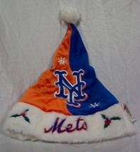 New York Mets Mlb Baseball Soft Christmas Santa Hat New - $16.34