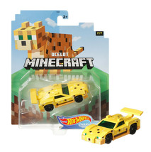 Hot Wheels Minecraft Ocelot Character Cars Mint on Card - $9.88
