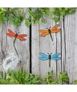 Metal Dragonfly Wall Decor Outdoor Garden Fence Art,Hanging Decorations ... - $49.99
