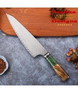 Chef Knife Japanese Kiritsuke High Carbon Blade Home Kitchen Cook Tool G... - $62.47