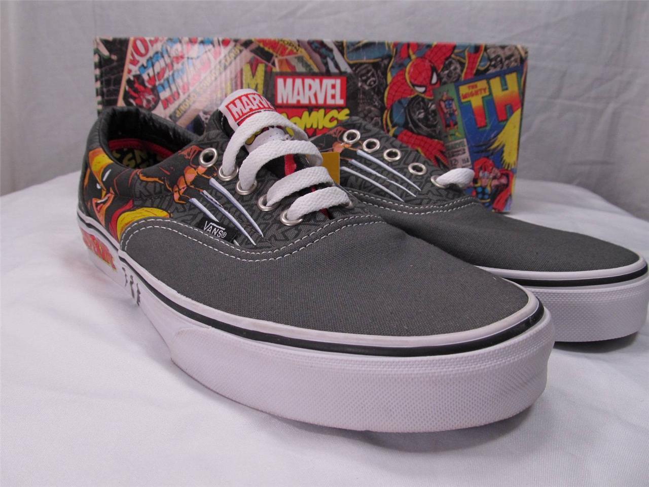 Vans Wolverine Marvel Logan LO ERA Skate Sneakers Shoes X-Men 00498092 ...