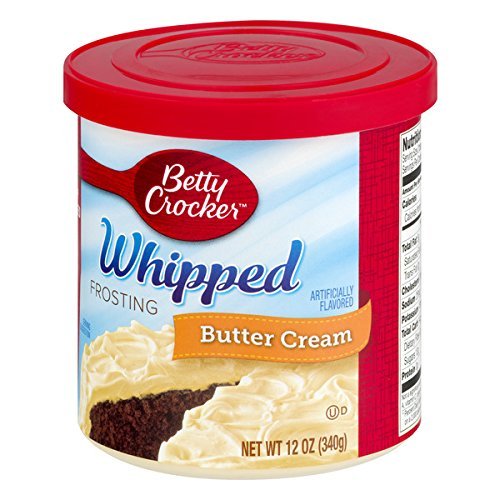 Betty Crocker Frosting, Whipped Gluten Free Frosting, Butter Cream, 12 ...