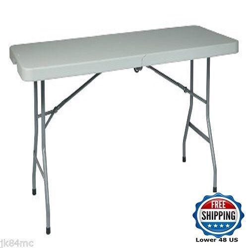 6ft Banquet Folding Table On Wheels Spacious Catering Seating Trade