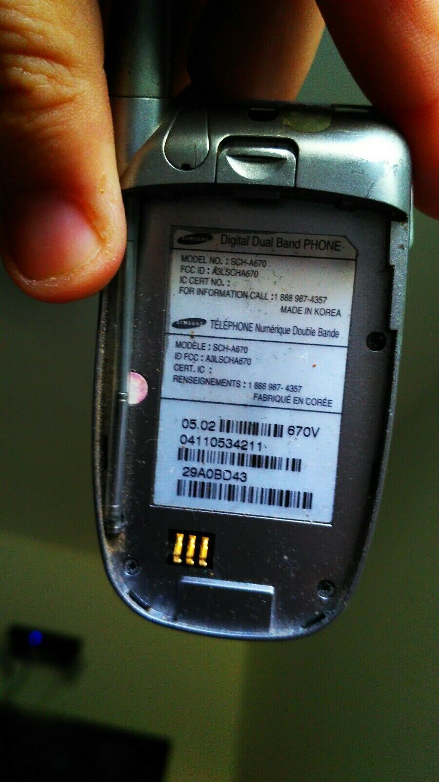 Samsung SCH-A670 Silver (Verizon) CDMA and 50 similar items