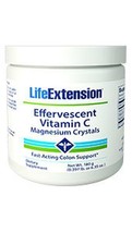 2 PACK Life Extension Effervescent Vitamin C Magnesium Crystals 6.35 oz image 2