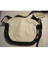 Bugaboo bb01 White Leather Red Interior Special Collection Diaper Bag - £66.00 GBP