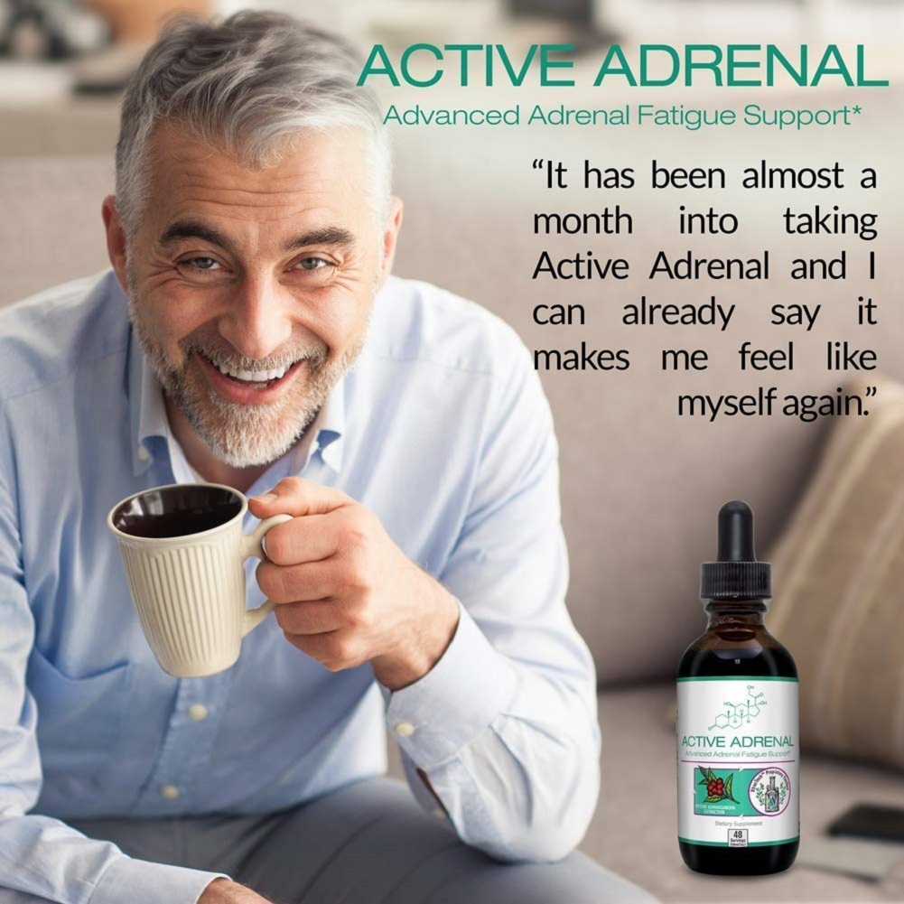 Active Adrenal - Advanced Adrenal Fatigue Supplement All Natural Liquid Formula