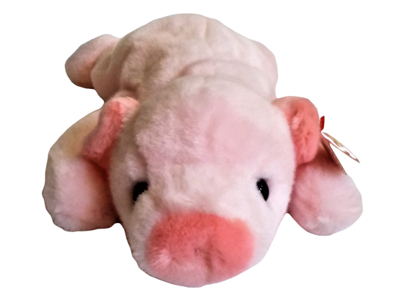 pink pig beanie baby