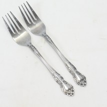 Ekco Eterna Stainless Beaumont Salad Forks 6.5" Lot of 2 - $9.79