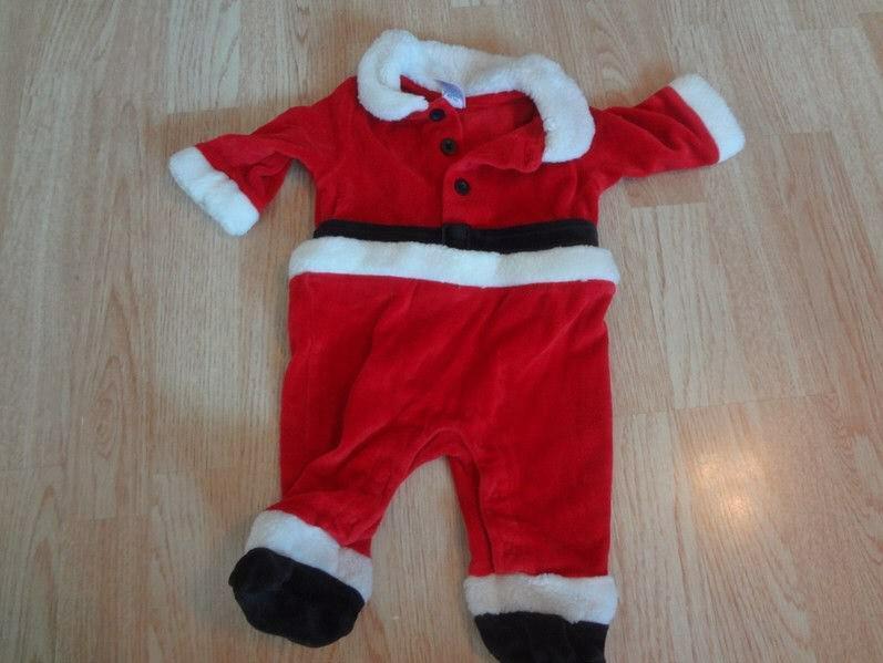 Infant/Baby Old Navy Sz 3/6 Mo. Santa Clause Outfit - $15.88