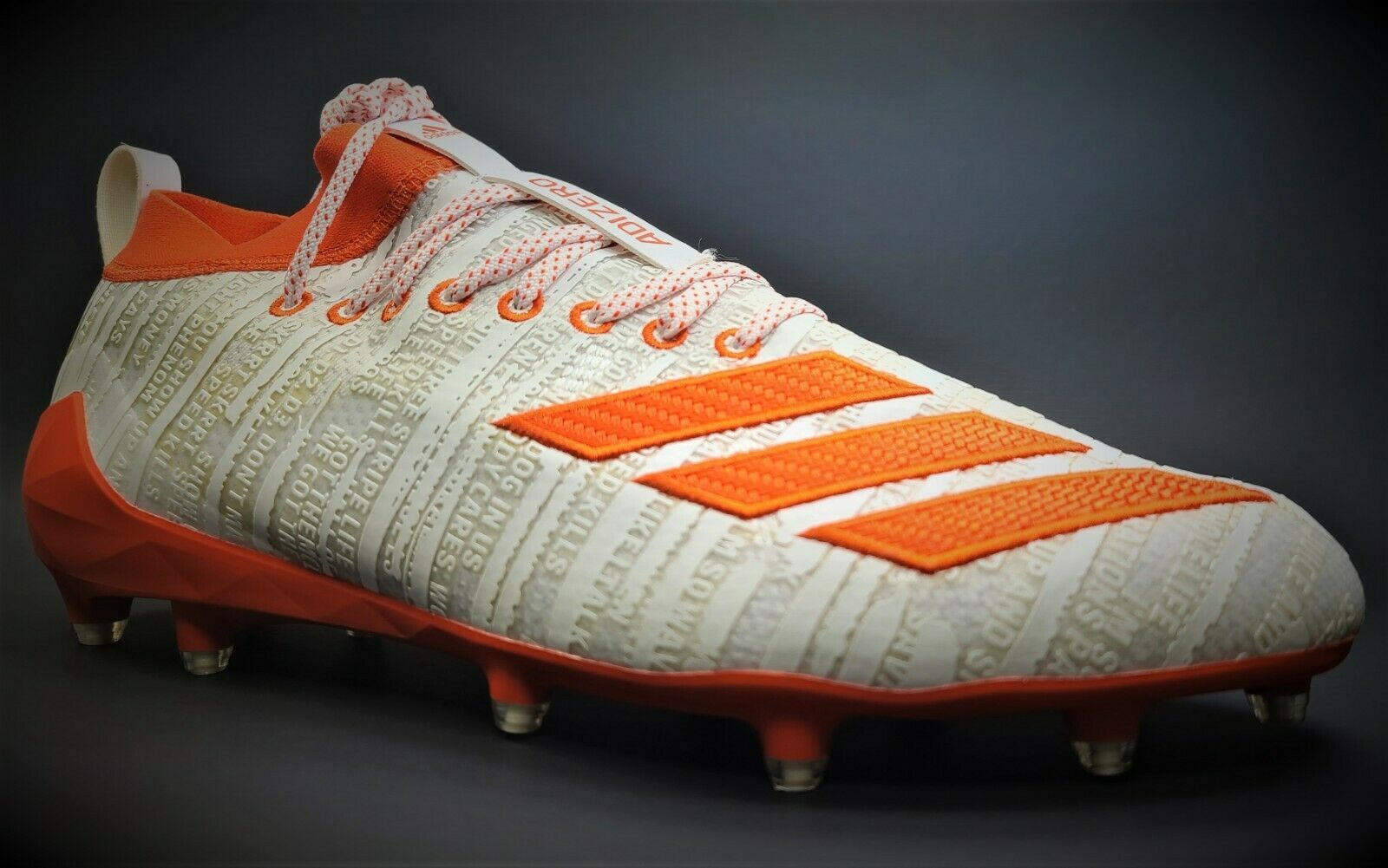 adizero 8.0 cleats orange
