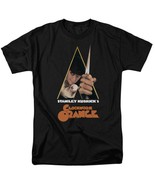 A Clockwork Orange poster design T-shirt retro 1970s cult movie Black WB... - $22.99+