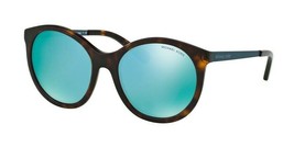 NWT Michael Kors Island Tropics Tortoise Teal Blue Mirrored Sunglasses--MK2034 - $74.99