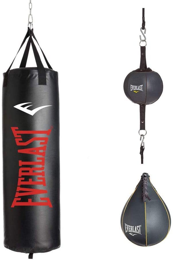 Everlast 3 Piece Heavy Bag Kit 100 lb Punching Bags