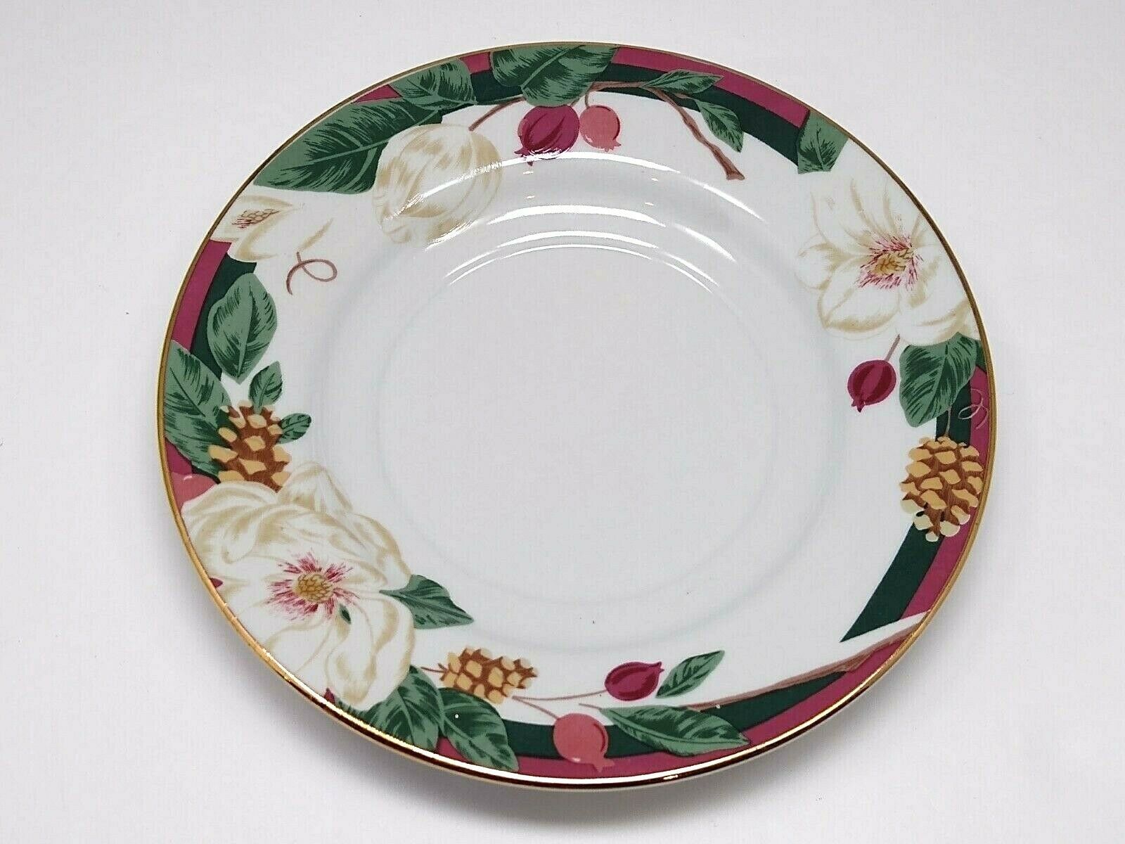Fairfield Fine China Magnolia Dinnerware Collection Plates