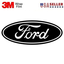 Ford Decal Script Oval Logo 3M Vinyl Decal Sticker Wrap Car Truck Window - $3.99+
