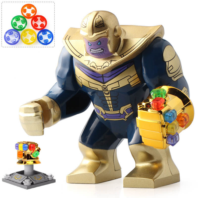 Thanos & Infinity Gauntlet Avengers Infinity War Minifigures Lego Compatible Toy