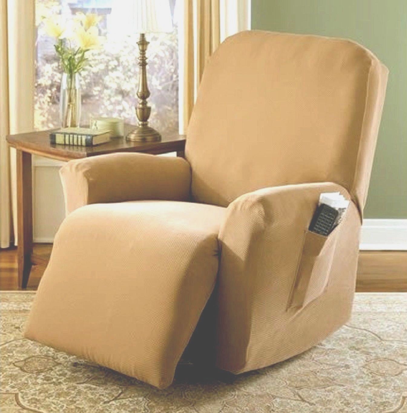 Spandex Pique Stretch Fit Recliner Chair Lazy Boy Cover Slipcover