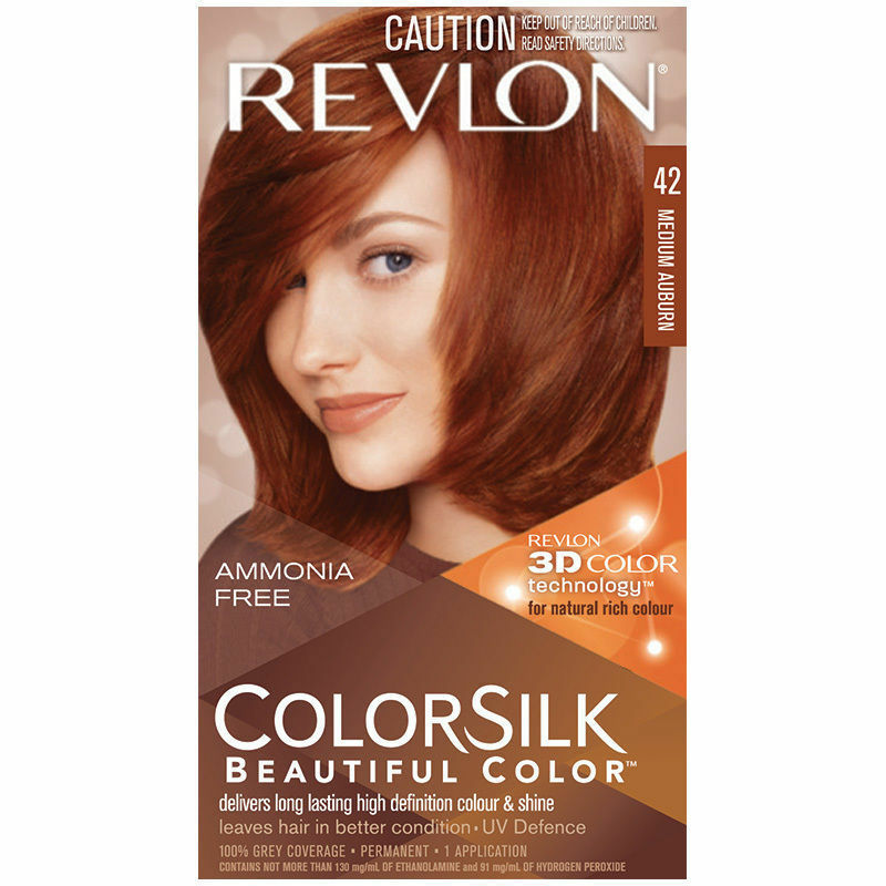 Revlon Colorsilk Beautiful Color Permanent Grey Coverage Hair Dye ...
