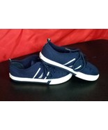 Nautica - Youth Kids Size 10 - Hull Knit - Blue Lace Up Sneakers Boat Shoes - $13.98