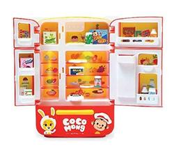 Zeus Toys Coco Mong Melody Light Refrigerator of Chef with Drinks Kitchen Rolepl