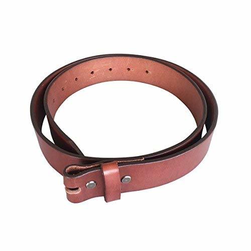 New Classic Red Brown Genuine Leather Belt Solid Real Leather Belt Screws On Bel