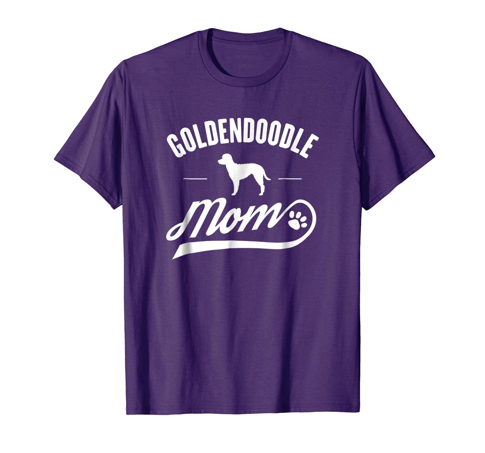 Dog Fashion - Goldendoodle Mom T-Shirt - Dog Owner Lover T-Shirt Men