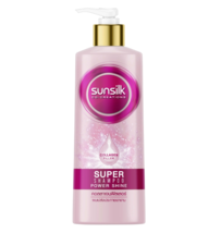 1 X SUNSILK Super Collagen Shampoo Power Shine 380ml Express Shipping To USA - $20.90