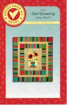 Get Growing Jelly Roll Quilt Pattern By Sandy Gervais - $3.95