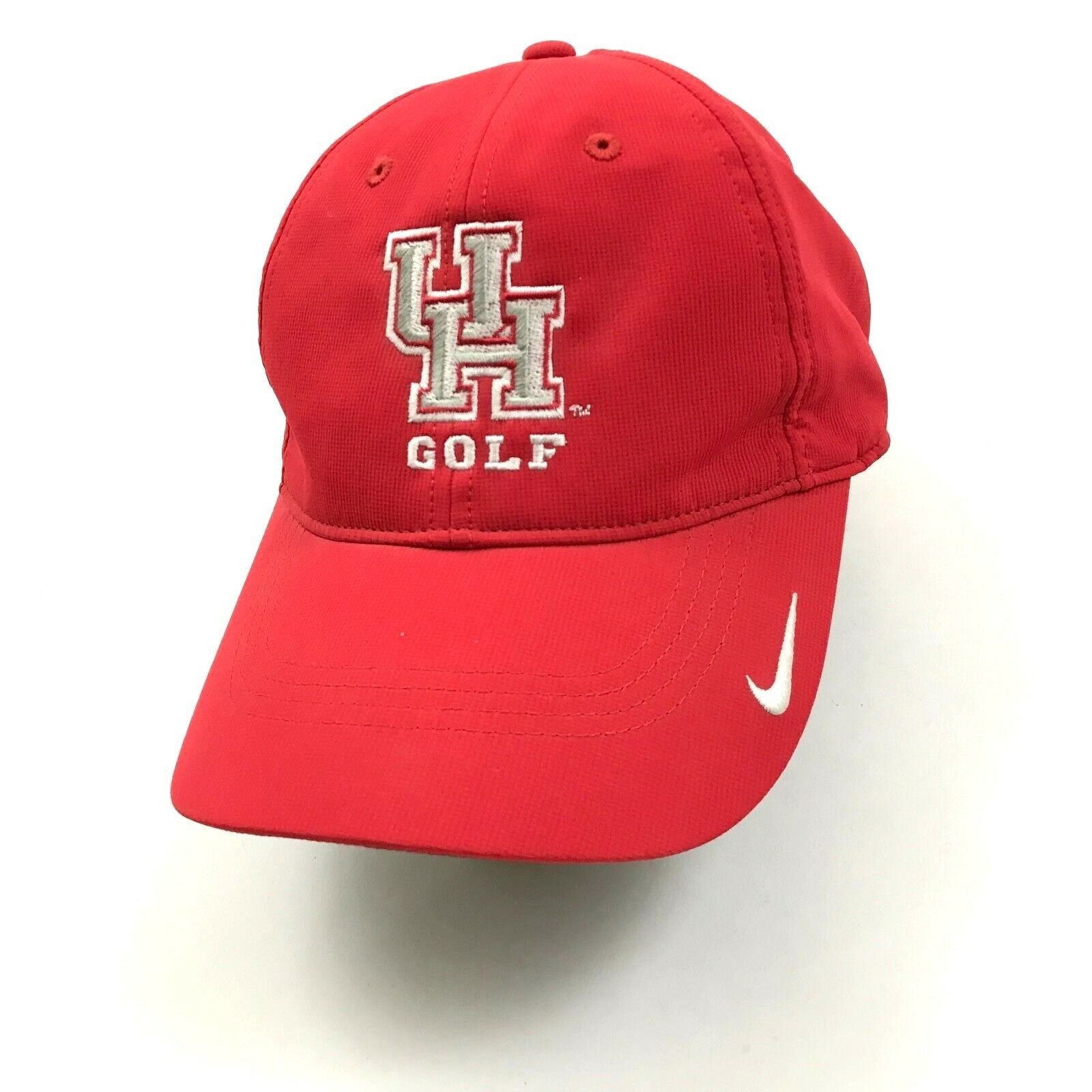 NIKE UH GOLF Hat UNIVERSITY of HOUSTON Baseball Cap TEXAS Strap Back