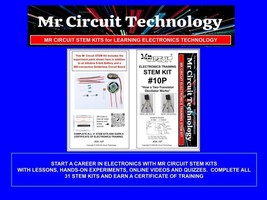 Basic Electronics  - SK #10P - &quot;How a Two-Transistor Oscillator  Works&quot; ... - $7.95