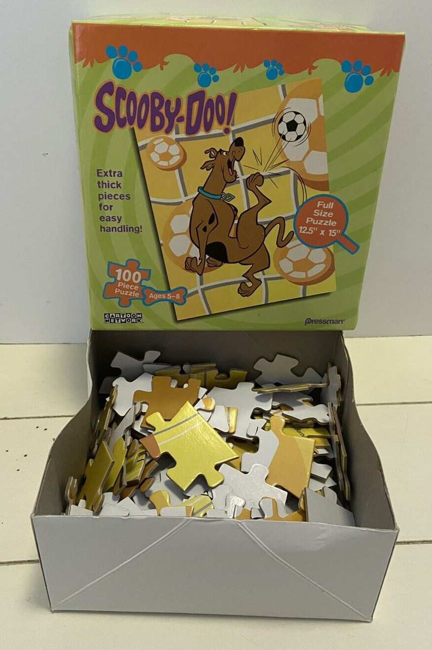 Scooby Doo 100 Piece Kids Jigsaw Puzzle Pressman - $9.95