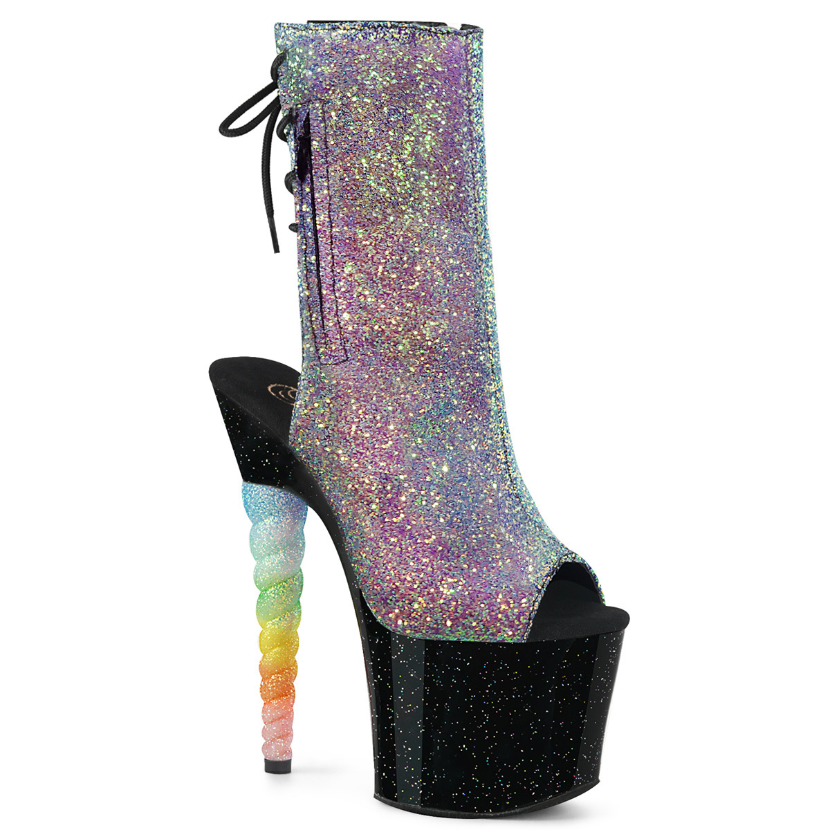 purple unicorn boots