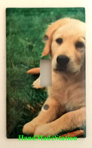 Golden retriever dog Light Switch Power outlet Wall Cover Plate Home decor