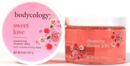 2 Count Bodycology 8 Oz Sweet Love With Moisturizing Shea Cleansing Shower Jelly